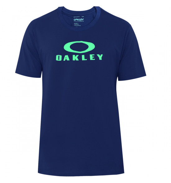 Camiseta Oakley O-Bark Tee Blue Indigo