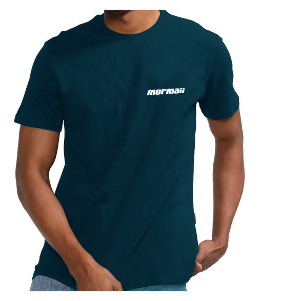 Camiseta Mormaii Letreiro Oxford - 3
