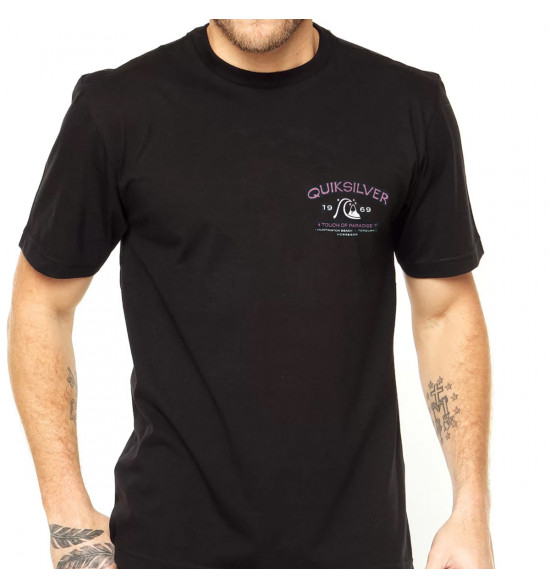 Camiseta Quiksilver Pacific Rest Preta - 3