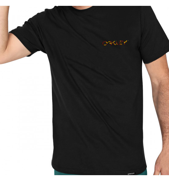 Camiseta Oakley Camo Mark II Tee Preta - 3