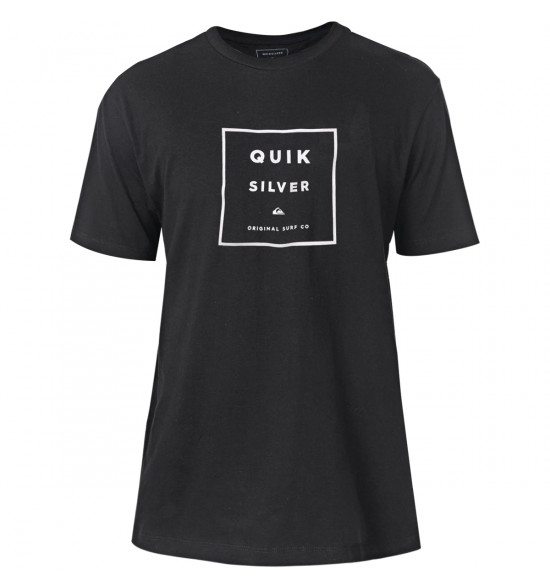 Camiseta Quiksilver Squared Up Preta