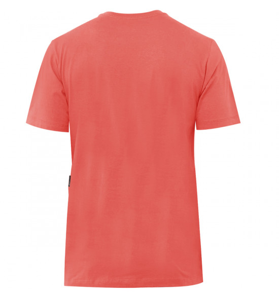 Camiseta Quiksilver Comp Logo Collors Vermelho Claro 2.0 - 2