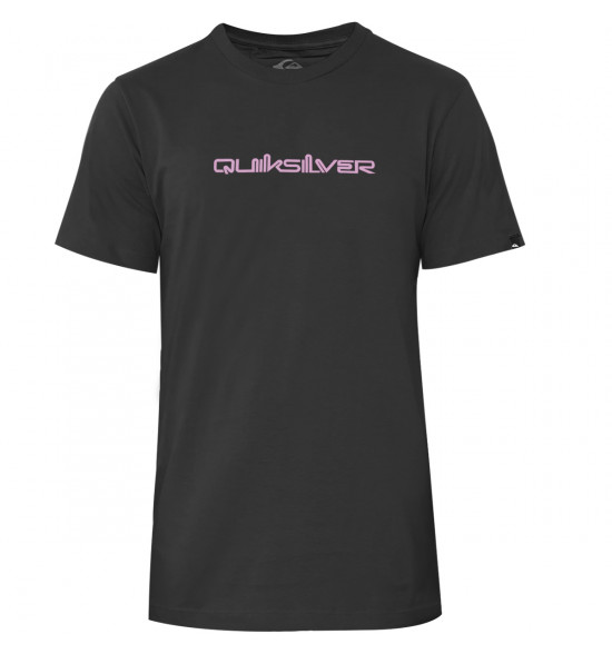 Camiseta Quiksilver Omini Font Preta