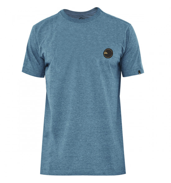 Camiseta Quiksilver Patch Round Azul