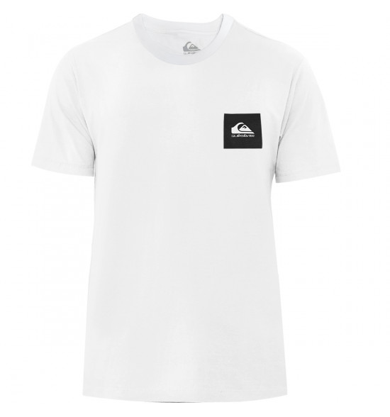 Camiseta Quiksilver Omni Square Branca