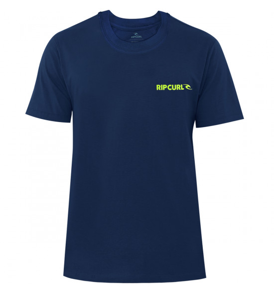 Camiseta Rip Curl Brand Icon Washed  Navy