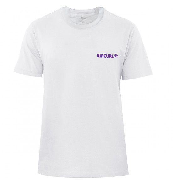 Camiseta Rip Curl Brand Icon White