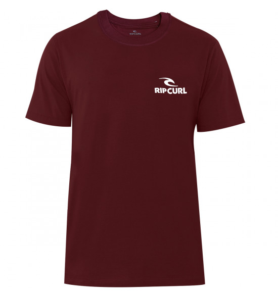 Camiseta Rip Curl Brand Stack Grape Wine