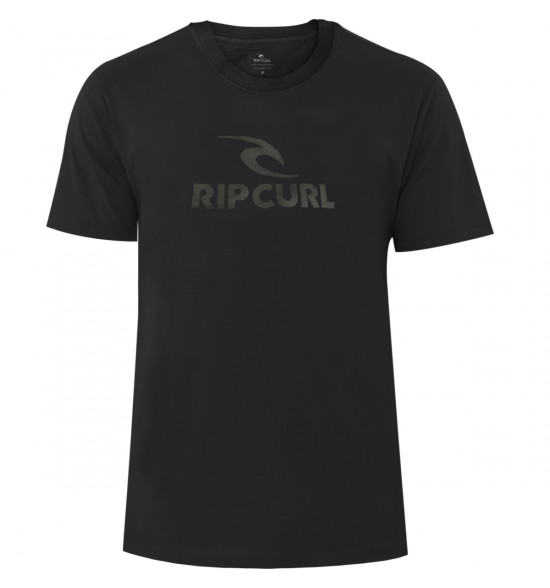 Camiseta Rip Curl Icon Logo Tee Black