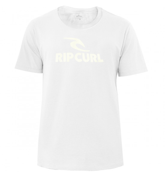 Camiseta Rip Curl Icon Logo Tee White