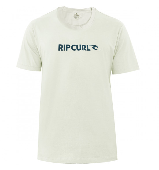 Camiseta Rip Curl New Icon Tee Bone