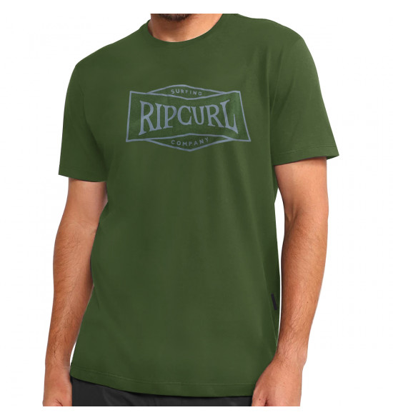 Camiseta Rip Curl Surfing Company Dusty Olive - 3