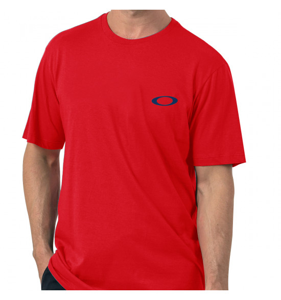Camiseta Oakley Ellipse Tee Red LIne - 3
