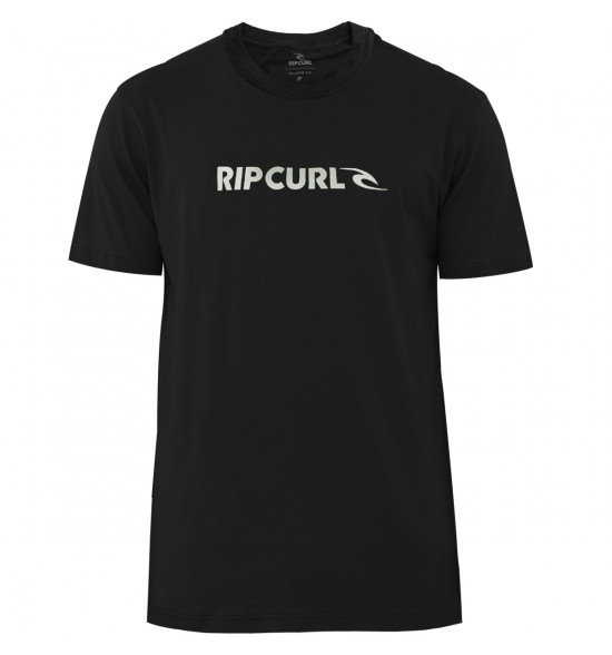 Camiseta Rip Curl New Icon Tee Black