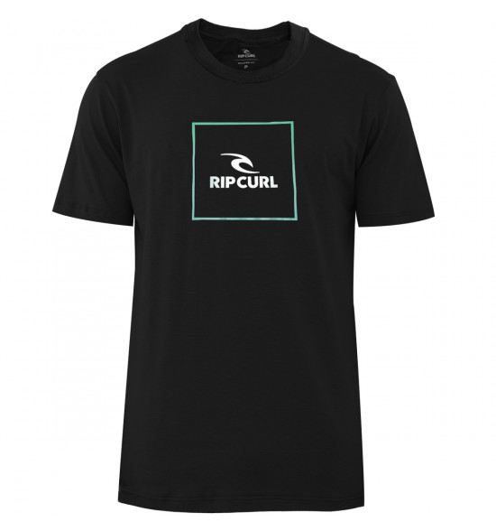 Camiseta Rip Curl Corp Icon Tee Black