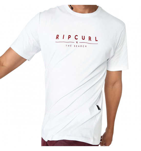 Camiseta Rip Curl Shockwave Tee White - 3