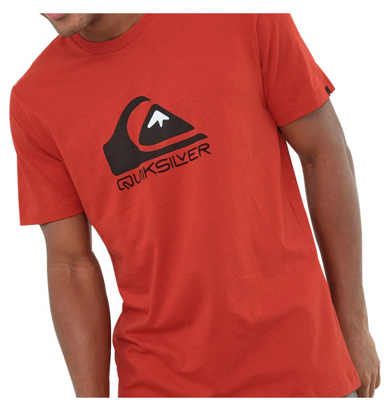 Camiseta Quiksilver Square Me UP Vermelha - 3