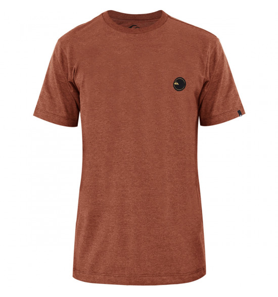 Camiseta Quiksilver Patch Round Telha