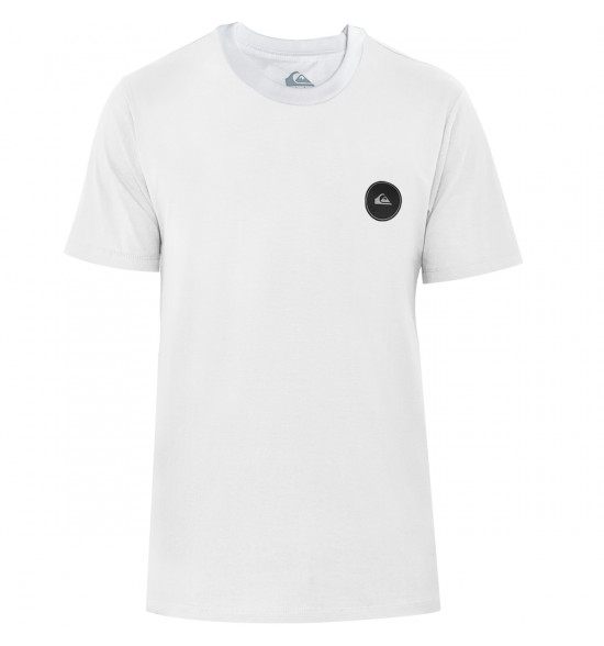 Camiseta Quiksilver Transfer Round Branca