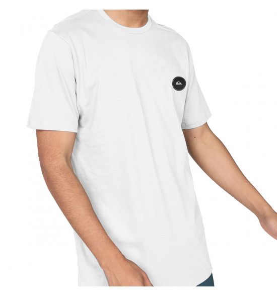 Camiseta Quiksilver Transfer Round Branca - 3