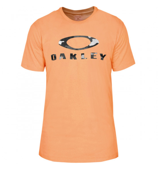 Camiseta Oakley Camo Tee Sun Laranja