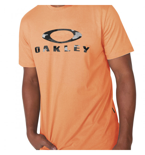 Camiseta Oakley Camo Tee Sun Laranja - 3