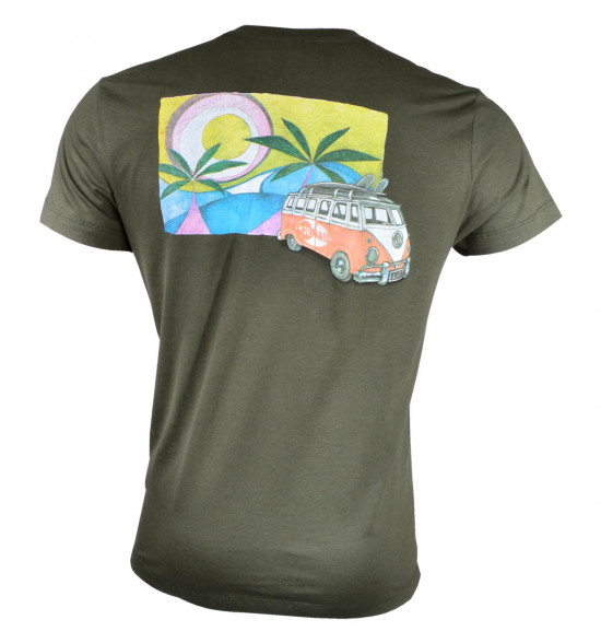 Camiseta Mormaii Paradise Summer Verde PROMOÇÃO - 3