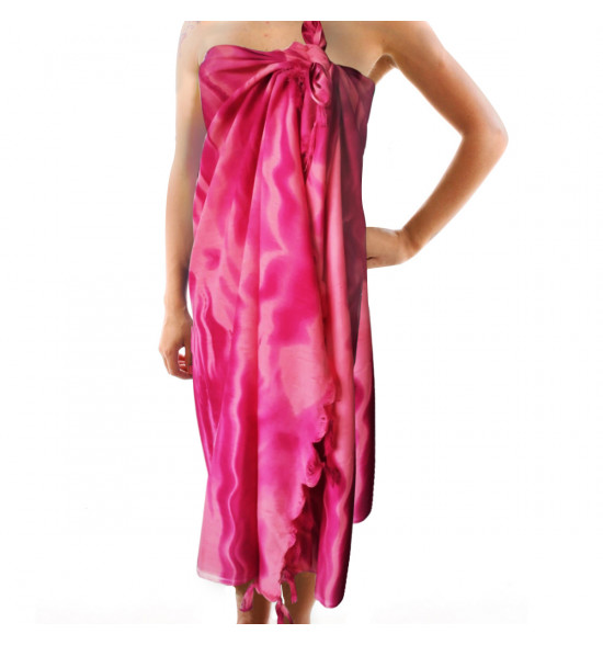 Canga Alma de Praia Poliéster Rosa - 2