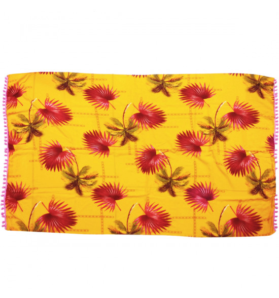 Canga Alma de Praia Folhagem Amarela - 4