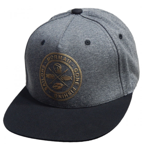 Boné Mormaii Snapback Sailors Gonna Fishing Cinza