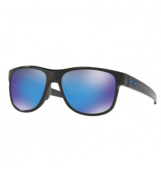 Óculos Oakley Crossrange R Grey Smoke/Prizm Sapphire Iridium Polarizado