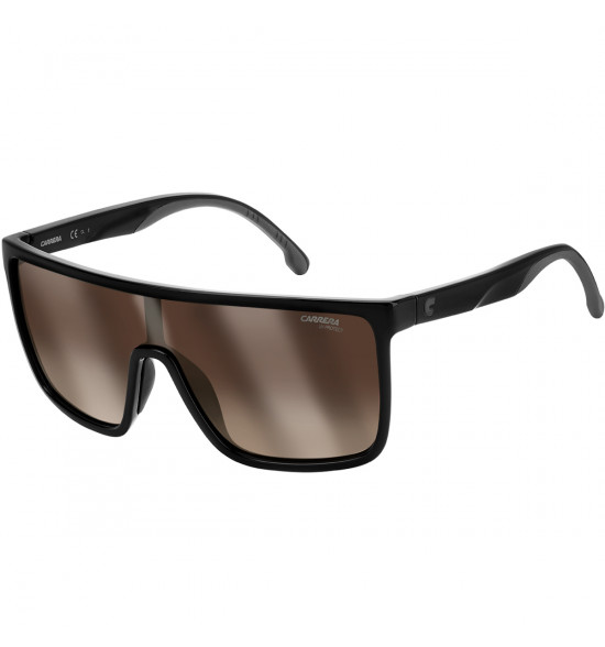 Óculos Carrera 8060/S 807 Black/Lente Marrom Degradê