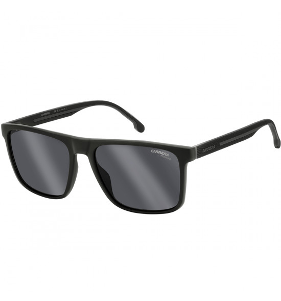 Óculos Carrera 8064/S 08A Black Grey/Lente Cinza Polarizada