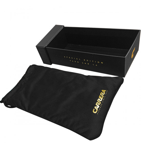 Óculos Carrera Flag Lab 14 UIH Black/Lente Cinza Azulado - 5