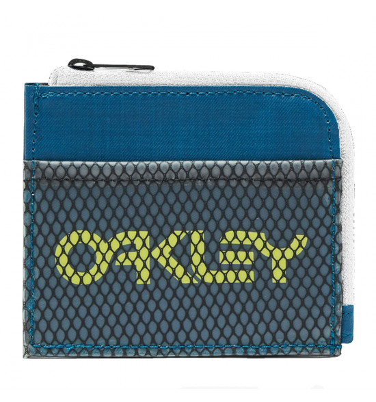 Carteira Oakley 90'S Zip Small Wallet Dark Blue
