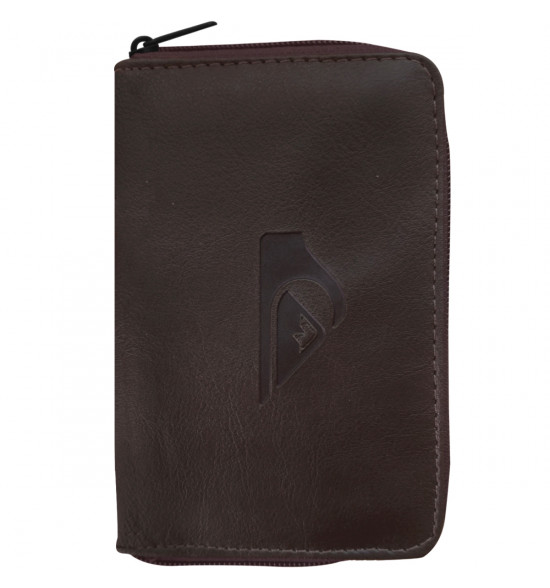 Carteira Quiksilver Pass Falcor Marrom