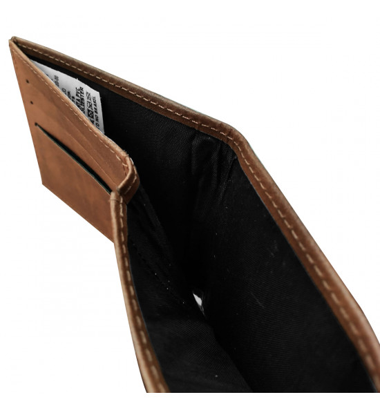 Carteira Quiksilver Mack Plate Marrom - 4