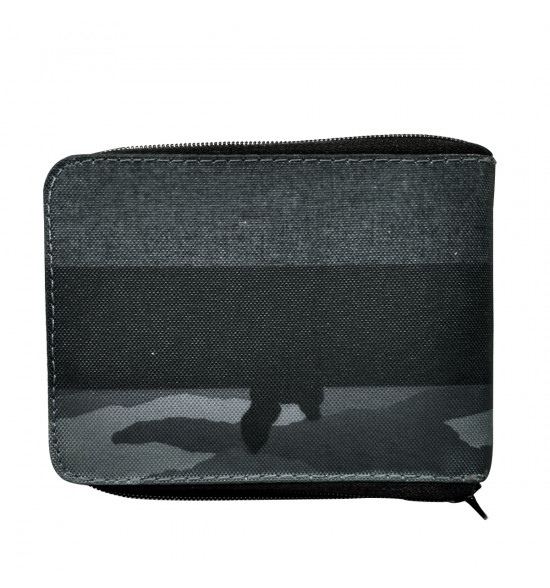 Carteira Quiksilver Arch Print  Preta Camuflada - 2