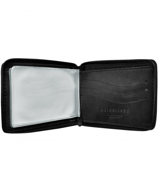 Carteira Quiksilver Arch Print  Preta Camuflada - 3