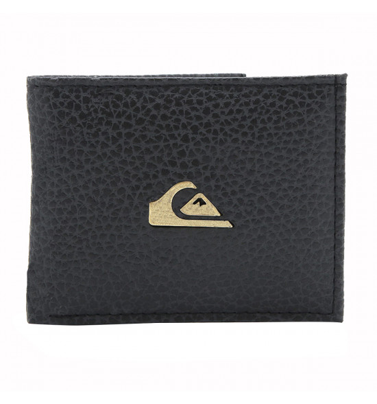 Carteira Quiksilver Miss Dolar Gold Preta 