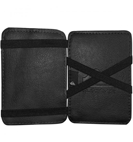 Carteira Quiksilver Magic Omni Preta - 4