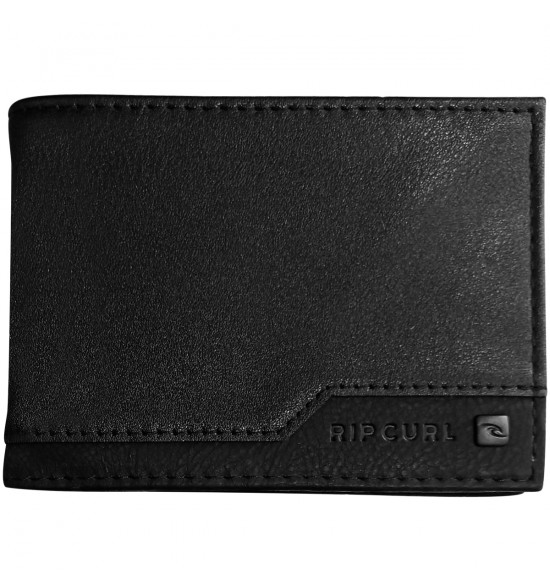 Carteira Rip Curl Ridge PU All Day Black e Grey