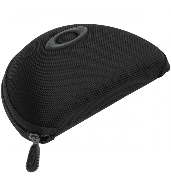 Porta Óculos Oakley Lifestyle Ellipse Moon Preto Large Soft Vault Case