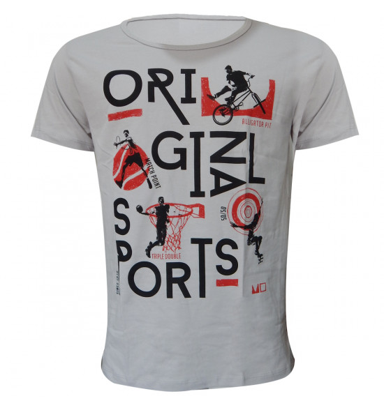 Camiseta Mormaii Bikery Cinza