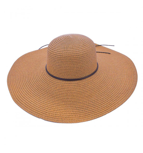 Chapéu Sombrero Alma de Praia de Palha Caramelo - 2