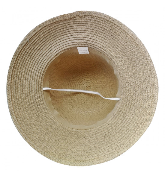 Chapéu Feminino com Laço Alma de Praia Khaki - 3