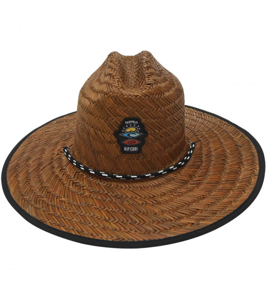 Chapéu de Palha Rip Curl Icons Straw Hat Brown - 3