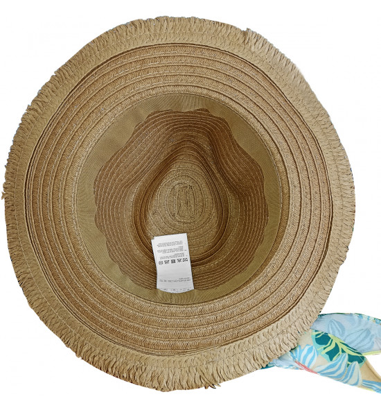 Chapéu de Palha Panama Rip Curl Oceans Hat Bright Orange - 4