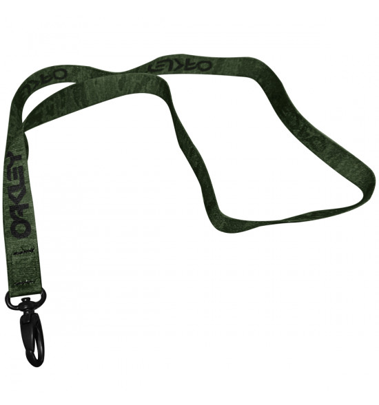 Chaveiro Oakley Wanderlust Lanyard Verde Com Preto - 3