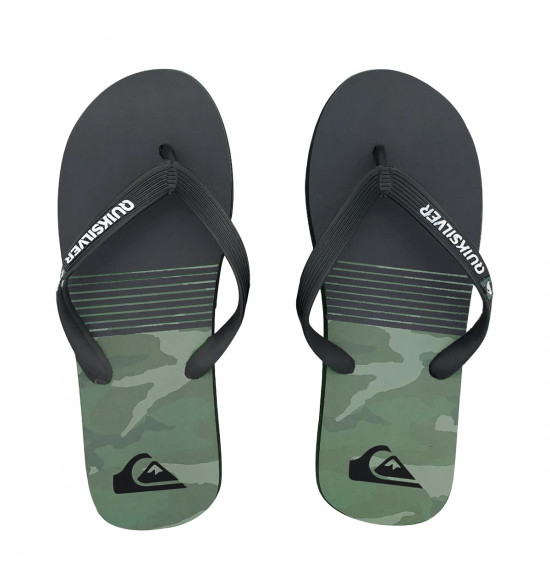 Chinelo Quiksilver Molokai Everyday Pack Camuflado